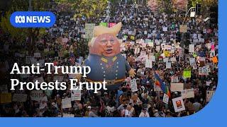 Anti-Trump protests erupt in US and around the world | ABC NEWS