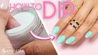 How to do Dip Powder for Beginners   Nail Tutorial  Dip Powder 101 