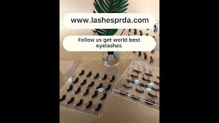 Wholesale Lash Business Display Boxes With Luxury Mink Lashes Custom Lashes Vendor #eyelashes#3dlash