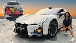 Futuristic Chinese EV Has Emoji Headlights | HiPhi Z