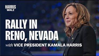 Vice President Kamala Harris Reno, NV Rally