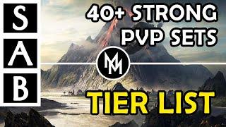 ESO - The Top PvP Sets in 2024 - Item Set Tier List