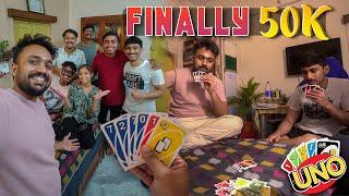 অবশেষে ৫০ হাজার Subscriber পূর্ণ হল  | Played UNO with Friends | Dumdum Cantonment Bengali Vlog