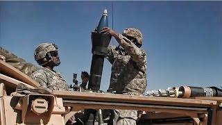 M106A3 Mortar Carrier & Crew In Action