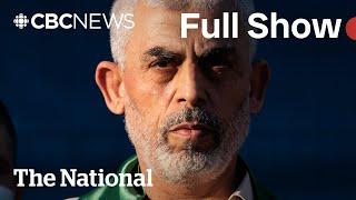 CBC News: The National | Israel confirms killing of top Hamas leader