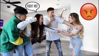 ARGUING IN FRONT OF OUR BOYFRIENDS PRANK!! *BAD IDEA* W/ JATIE VLOGS