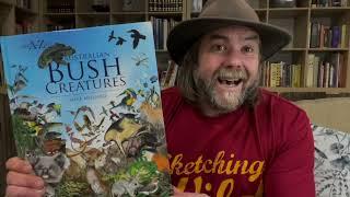 Book launch "An A-Z of Australian Bush Creatures" in Hardcover.