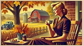 Cozy Autumn Afternoon | Relaxing Vintage 1930s - 1940s Music for a Good Mood in Fall