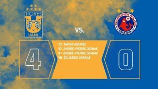 Tigres (4) vs Veracruz (0) jornada 6 liga mx apertura 2018