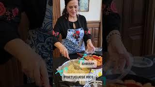 TIA MARIA'S GRILLED SHRIMP & PORTUGUESE RICE @tiamariasblog 