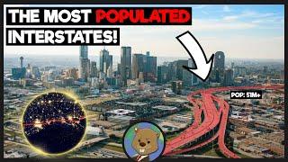 Which US Interstate Has The Highest Population Living Along It?