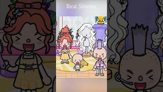 Rich And Poor At Hair Challenge - Toca Life Story - part 2 #tocalifeworld #toca #tocaworld