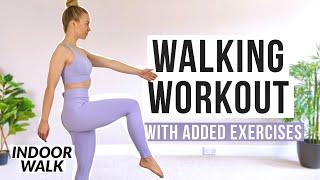 15MIN WALKING WORKOUT (with added exercises)