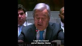UN Secretary-General Guterres Pleads for Peace Amidst Escalating Israel-Iran Conflict