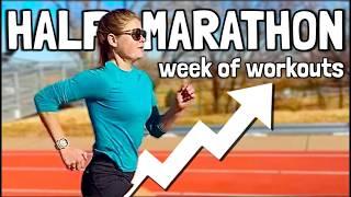 Inside My Half Marathon Training Week: Mile Repeats, High Mileage, Lifting, Nutrition & More