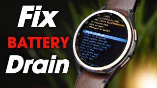 Fix Battery Drain And Lag On Samsung Galaxy Watch 6!! Plus Giveaway Of A Premium Watch Face