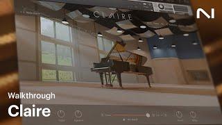 Claire walkthrough: premium grand piano library | Native Instruments