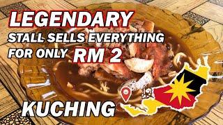 HIDDEN GEM in Kuching Sells Everything for ONLY RM 2, Sarawak | Malaysia | Borneo Foodie