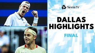 Denis Shapovalov vs. Casper Ruud For The Title  | Dallas 2025 Final Highlights