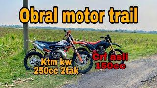 TRAIL 2TAK 250CC ATAU TRAIL 4 TAK 150CC HARGA HAMPIR SAMA ⁉️⁉️⁉️⁉️⁉️