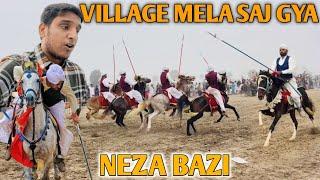Neza Bazi Dekh Kar Josh Agia Hamry Village Ka Mela️Maza Agia️Horse Riders