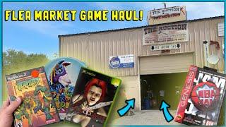 This Flea Market was FIRE!|| YouTube Retro Video Game Hunting!