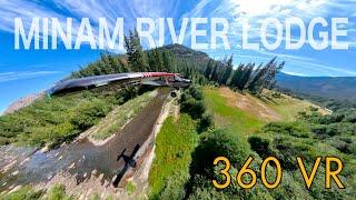 Minam River Lodge Takeoff & Landing in 360º VR