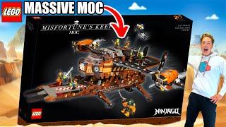 Huge LEGO Misfortune's Keep Ninjago MOC...