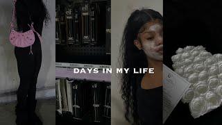 extremely chill days in my life | hair appt, shopping, grwm, painting + etc