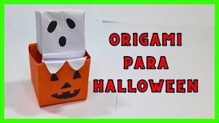 ⩥ Manualidad de Halloween FÁCIL para niños y adultos