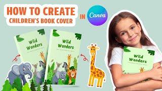 How to Create a Kid’s Book Cover for Amazon Using Canva | Easy & Creative Guide