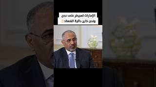 عيدروس الزبيدي الإمارات هي المسؤولة في #عدن