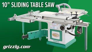 Grizzly 10" 5 HP  Sliding Table Saw Product Review