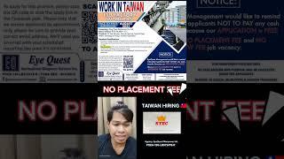 TAIWAN HIHIRING COMPANY - KYEC (King Yuan Electronics Co., Ltd)