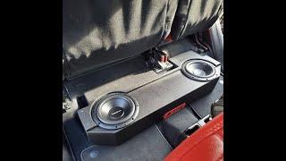 How to install our BRP Auto Designs, Jeep Gladiator JT subwoofer box.