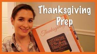 Thanksgiving Prep (Holiday Prep 2013)