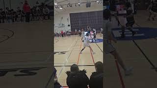 Eric Proctor,  Encinal High School, jumpshot vs. Arroyo High School