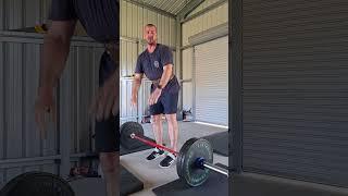 Bent over rows 82.5kgx5x5