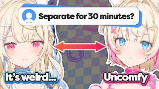 Can FUWAMOCO survive without each other for 30 minutes? (IMPOSSIBLE)