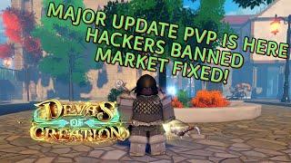 MAJOR UPDATE Ranked PVP, Hackers Banned, Dex Balanced And Pets Nerfed!(New Code) | Devas Of Creation