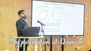 PhD presentation at European conference