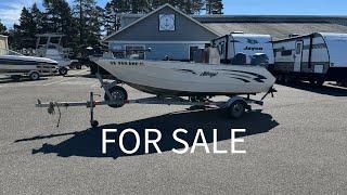 (SOLD) 2002 Jetcraft 15ft Aluminum boat with 40HP Yamaha Jet Pump ($8,700)