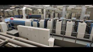 2013 -- KBA RAPIDA 105-6+L CX ALV2 - 6 colour offset press