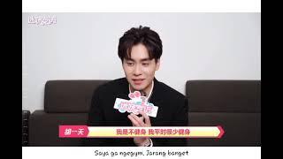 [IND SUB] Hu Yitian and gym :D