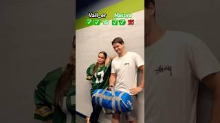  Nastya or Vail_er  #foryou #funny #shorts #challenge #gym #vail