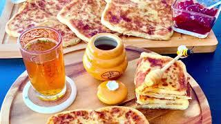 The Best Moroccan MSEMEN | Square Shaped Crispy Moroccan Pancakes (MSEMEN/RGHAIF)