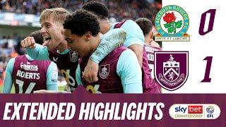 Flemming Heads Clarets Home With Three Points + Full Time Scenes | Blackburn Rovers 0-1 Burnley