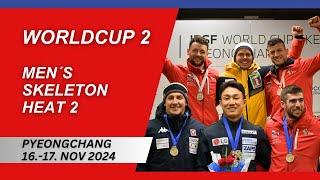 IBSF World Cup 2 Pyeongchang - Men's Skeleton - Heat 2