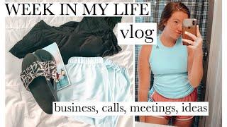 an unedited & honest week in my life vlog | the stress & fun of being an entrepreneur