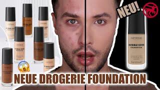 OMG   NEUE Catrice FOUNDATION unter 7€ ! | Catrice Invisible Cover Foundation | Maxim Giacomo